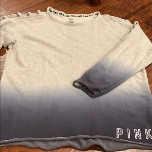 Pink long sleeve pull over